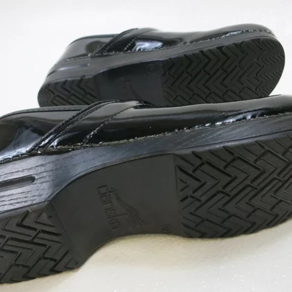 Dansko Patent Leather Clogs Shoes Professional sz 42 - Picture 4 of 6